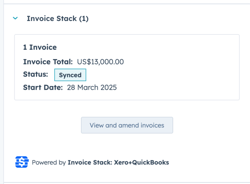 Invoice Created