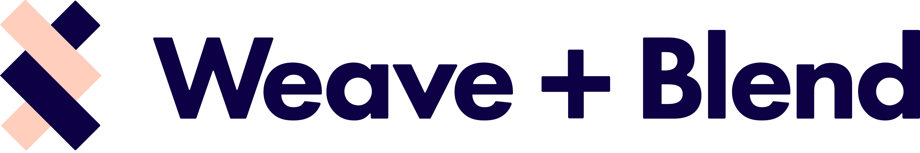 Weave + Blend Logo